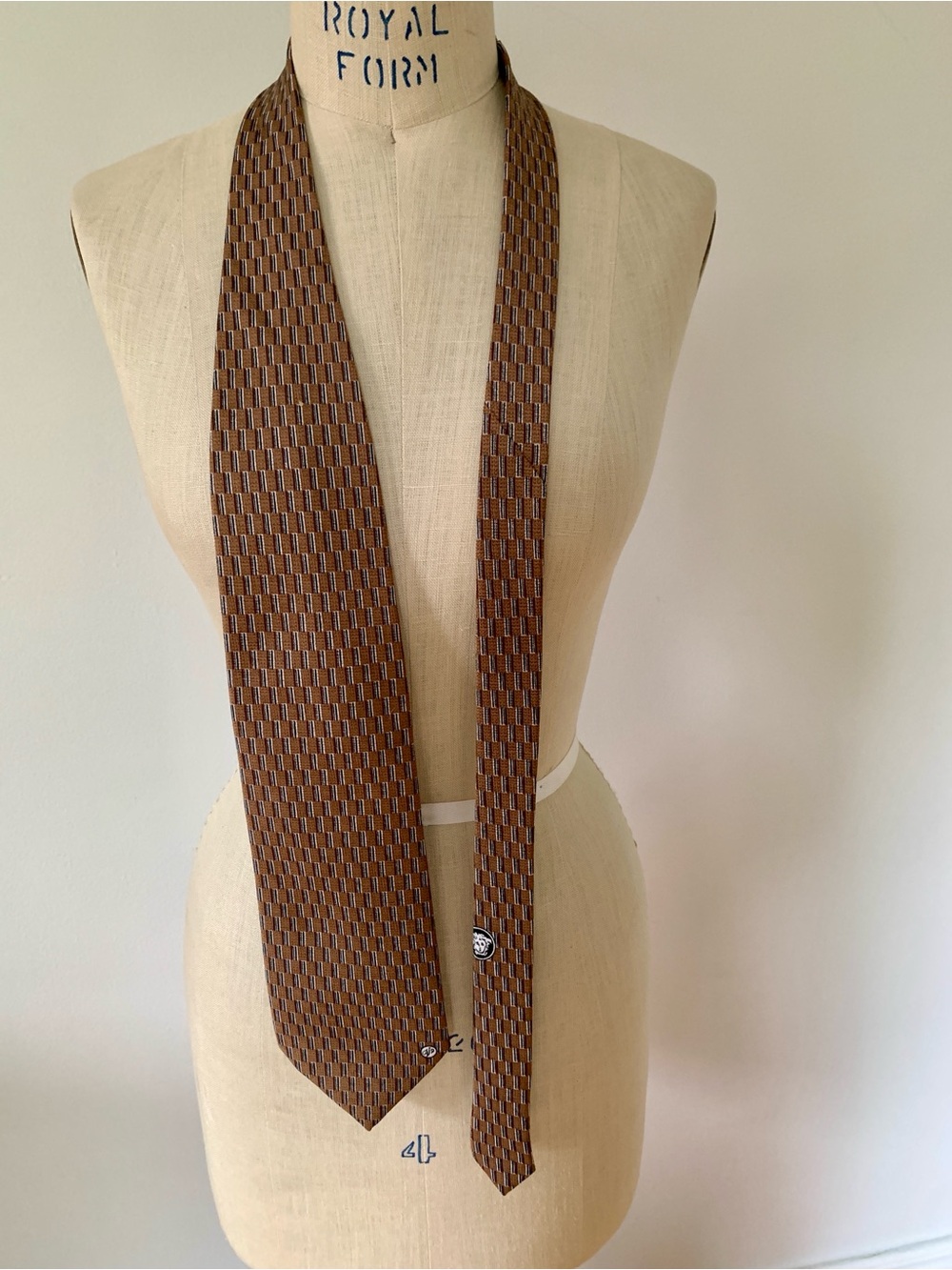 Vintage Versace V2 Silk Tie